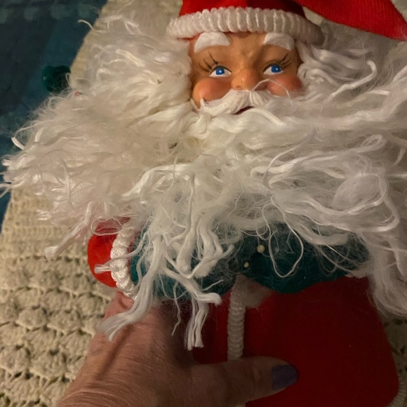 Vintage Tree topper Santa - Picture 4 of 6